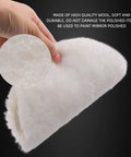 7 Piece 5.5 Inch Buffing And Polishing Pads Kit For 5 Inch 125mm Backing Plate Car Buffer Polisher with wool pad close-up