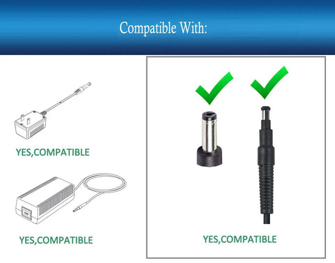 15V AC DC Power Adapter For Fluke PM Series Scope Meters And Chargers 8907 813 801 804 803 806 807 BC190 808 shown with compatible plug types