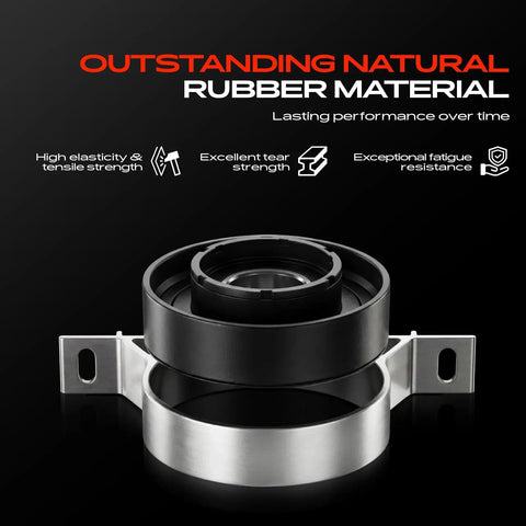 Upgrade Your Bmw 5 Series E60 F10 Ride With This Heavy Duty Driveshaft Center Support Carrier Bearing featuring sturdy rubber and metal construction.