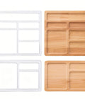 Knockout Acrylic Valet Tray Router Templates With Three And Six Pockets For Smooth Woodworking and Quick Inlay Work No Sweat Setup Guarantees A Tight Fit Every Single Time.
