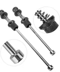 Quick Release Bike Skewers With Anti Theft Five Socket Lock For Road And Mountain Bikes Lightweight Aluminum Alloy