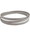 Heavy Duty Bimetal Bandsaw Blade Knocks Out Soft Metal Work Fast 60 Inch Length With 14 Tpi Tooth Layout Sized At Half Inch Wide For Clean Aluminum Copper Brass And Zinc Jobs Daily.