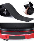 Tesla Cybertruck Rear Trunk Sill Guard Strip Heavy Duty Rubber Bumper Edge Protector Keeps Your Paint Pristine And Scratch Free, 90cm x 8cm