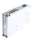 Rock Solid 48V Switching Power Supply delivering smooth 150 Watt output with metal casing and ventilation for cooling.