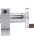 Mini Lathe Live Center Double Bearing Revolving Center for Precision DIY Projects with metal construction and adjustable depth