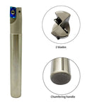 12Pc APMT1604PDER Carbide Milling Inserts Kit For Indexable End Mill Tool Holder And Boring Bar, Three Quarters Inch Shank