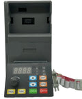 Front view of Budget Friendly 220V VFD Variable Frequency Drive Inverter for 1.5KW Motors, showing control panel Suswe360