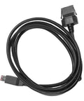 Beefed Up Pro Grade PVC POS Cable For Barcode Scanner And Printer 5.9ft Data Transmission Cord coiled for seamless operations