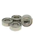 Stack of 10 Pack SMR115 ZZ 5x11x4 Mm Stainless Steel Bearings For RC Cars And Reels MR115Z Miniature Ball Bearings 440C