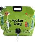 All Day Hydration On Tap Large Capacity Camping Water Container with foldable outdoor bag and food grade wear resistant bladder
