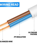 Non Contact Magnetic Induction Switch For Pneumatic Cylinders D-A93 showing copper wire with PP insulation and PU package