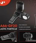 Bulletproof Set Of Four Front And Rear Abs Wheel Speed Sensors For Lexus Gx460 Gx470 Lx570 And Toyota 4Runner Tacoma Fj Cruiser Direct Plug Play Fit, showcasing durable sensor with connector.
