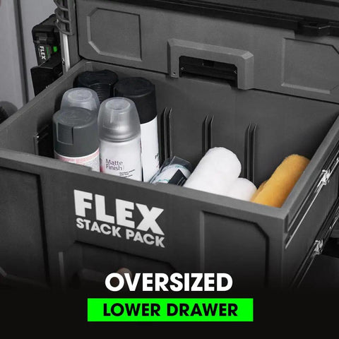 Rock Solid Two Drawer Toolbox Storage System With Auto Locking Drawers And Rust Resistant Rails For Jobsite Organization Badass Circular Saw Compartment And Stackable Design Built Hella Tough And Heavy Duty