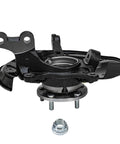 Front view of Front Two Piece Steering Knuckles With Wheel Bearing Hubs Replacement Kit For 2008-2017 Toyota Highlander And 2010-2015 Lexus RX350 RX450h