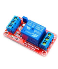 2 Pack 24V DC One Channel Relay Module With Opto Isolation High Or Low Level Trigger For Arduino Raspberry Pi And Home Automation Projects Great For DIY Electronics And Industrial Controls, blue connectors visible