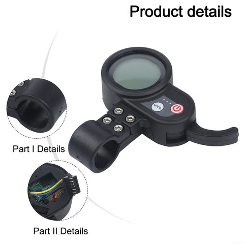 Electric Scooter Controller Kit With LCD Display For 36V 48V 52V 60V 1000W Brushless Motor Upgrade Waterproof Aluminum Housing