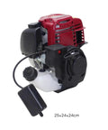 Ready To Mount Gas Powered Replacement Engine For Lawn Mowers And Small Machinery With Hassle Free Swap And Durable Black Housing, compact design.