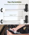Heavy Duty Linear Actuator For R8123 R812302040333 Power Recliner Motor Replacement with screws and nuts, 333mm stroke guide