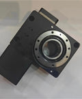 Pro Grade Hollow Rotary Table For Milling Machines Featuring Dead Accurate Spinning Shafts And Zero Slop Precision Fit, top view of bearing assembly.