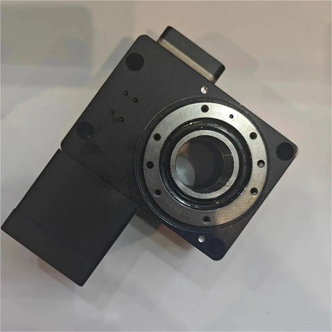 Pro Grade Hollow Rotary Table For Milling Machines Featuring Dead Accurate Spinning Shafts And Zero Slop Precision Fit, top view of bearing assembly.