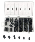 Six Size Vacuum Hose Caps Kit with 80Pcs for Automotive Carb Lines, Includes 3/8 In, 5/16 In, 1/4 In, 7/32 In, 3/16 In and 5/32 In Caps