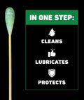 One Step Bore Stix Pre Saturated Gun Cleaning Swabs For Pistols Caliber Specific 22 Cal 9MM 40 Cal 45 Cal And Thirty Eight Caliber