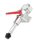4-Piece Push-Pull Toggle Clamp Set With Quick Release Fixed Handle Locking Tools For Woodworking Jigs Welding Fixtures And Workholding
