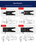 Pro Grade Robot Accessories Mini Jig Set A B C E Aluminum Alloy Nozzle Clips For Injection Molding Machines Pneumatic Mini Clips MiniC JZ Dope Durable Precision Alignment And Quick Swap dimensions chart