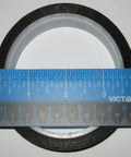 High Temperature Polyimide Film Tape For Electronics, Three Quarters Inch Wide, One Mil Thick, shown with ruler for scale