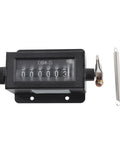 No Sweat Mechanical Hand Clicker, Six Digit Tally Tracker For Inventory And Sports Gear, built tough with rotary reset.