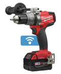 Badass 18 Volt Brushless Hammer Drill Driver With Adaptive One Key Tech displaying battery and wireless indicator for efficient job site tasks.
