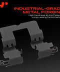 Heavy Duty Rear Side Disc Brake Hardware Kit Perfect Snap Fit For Honda Odyssey 2018-2022 And Acura MDX 2017-2020 With Bold Reference Number 13719Q To Keep Your Ride Rolling Smooth And Safe Today. Industrial-grade metal brake hardware clip set