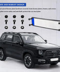 Lock It Down With These Legit Anti Theft License Plate Screws A Tamper Proof Stainless Steel Mounting Kit That Stays Rust Free And Road Ready For Every Front Or Rear Tag Job with black SUV, license plate screws, and mounts.
