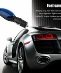 Two Pack Auto Fuel Saver Gas Saver For Cars And Trucks Plug And Play Portable Leak Proof Universal Fit device near a sports car