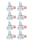 Heavy Duty Magnetic Welding Grounding Clamp With Secure Grip For Fast Setup And Portability Plus Steel Build For Strong Stability On Any Metal Job Site, multiple angles showing steel build.
