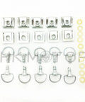 Dzus Quarter Turn Quick Release Fairing Fasteners For Motorcycles With 19mm Pins And 15mm D Ring Bolts No Fuss Easy Pop Off Removable Hardware For Bike Fairings And Cockpit Panels