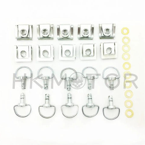 Dzus Quarter Turn Quick Release Fairing Fasteners For Motorcycles With 19mm Pins And 15mm D Ring Bolts No Fuss Easy Pop Off Removable Hardware For Bike Fairings And Cockpit Panels
