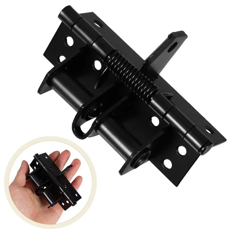 Hidden Self Closing Door Hinges With Adjustable Tension And 90 Degree Rotation Zinc Alloy Spring Hinges That Auto Close Doors