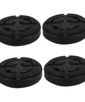 4 Pack Jack Stand Pads Rubber Lifting Blocks For Vehicle Undercarriage Protection Universal Fit For Two Post Hoists Non Slip Lift Pad Adapters For Garage Jacks And Auto Lifts