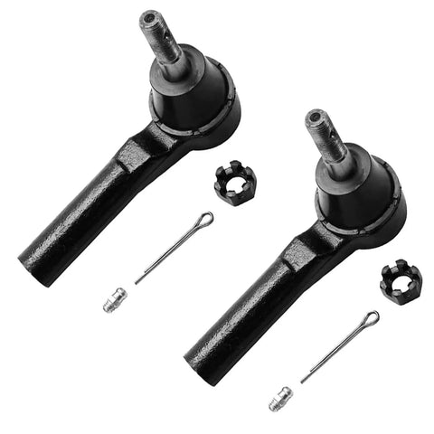 Beefed Up Front Wheel Hub And Bearing Kit Plus Tie Rods Sway Bar Links And Lower Ball Joints For 2009 2015 Dodge Journey 10 Piece Replacement Suspension And Steering Upgrade front tie rod ends with hardware