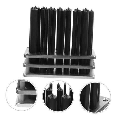 Cylindrical Punch Tool Set With Transfer Punch Kit Oxide Finish For Durability Pro Grade For Machinists And Home Projects Easy To Use DIY