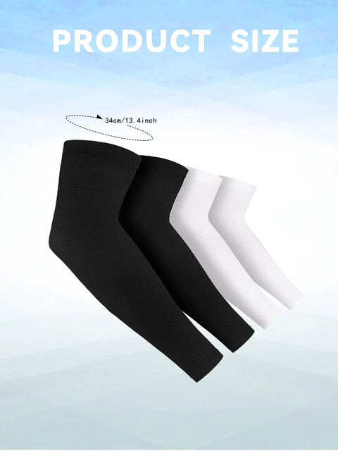 10 Pairs UV Arm Sleeves For Men And Women Cooling Tattoo Cover Up Compression Sun Protection Sleeves For Outdoor Activities