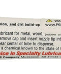MZ2 Extra Fine Graphite Dry Lubricant 6g tube with nozzle, ideal for cars, home, office, and shop, reduces friction and prevents sticking.