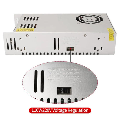 Beefy 500W 48V CNC Power Supply For 3018 Pro Max 3018 Pro Ultra And 3020 Nova CNC Router 110V 220V Adjustable Switching Adapter