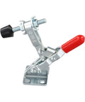 Heavy Duty Quick Release Clamp Jig Set 5 Pcs M5x46mm Holds Up To 110 Lbs 50 Kg Galvanized Iron With Plastic Tips GH101A