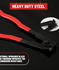 SPEEDWOX CV boot clamp pliers set with red handles; two black metal pliers on dark surface.