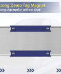 Magnetic License Plate Holder 2 Pack With Rubber Coated Protection No Drill For Cars Strong Magnetic Demo Tag Mount