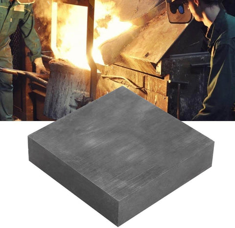 Pro Grade High Purity Carbon Plate Set For EDM Milling 6x4 Inch Sheets Pack Of 2 In Thicknesses 0.04, 0.08, 0.12, Or 0.16 Inch