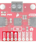 Front view of Qwiic Thermocouple Amplifier with MCP9600 for K Type Thermocouples Dual Temp Reads and Four Programmable Alerts.