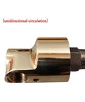 1/2 Inch Rotating Joint, 360 Degree Rotary Union For Water, Air And Oil, Brass Heavy Duty Threaded Connectors Built For High Speed Cooling And Easy Maintenance In Industrial Machinery, HD unidirectional circulation brass joint